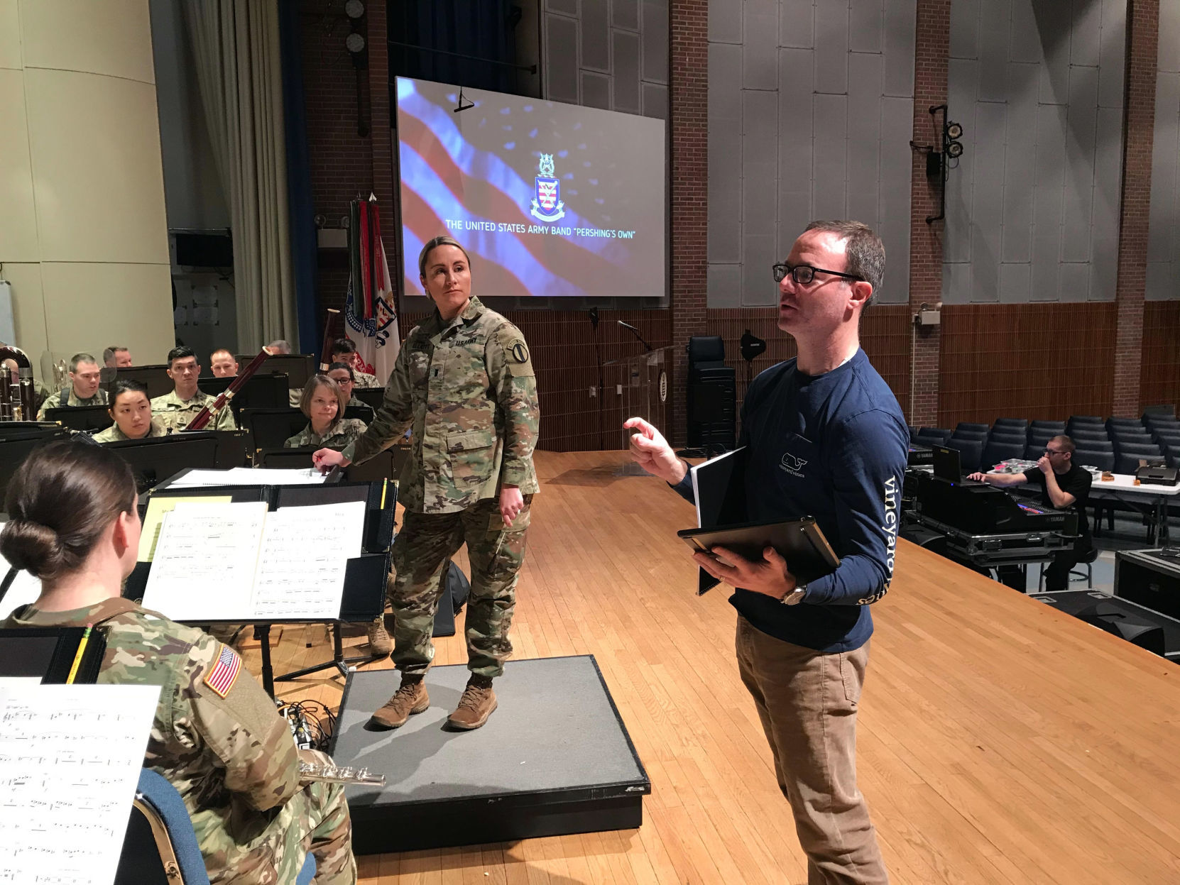 Elliott and Balmages conducting